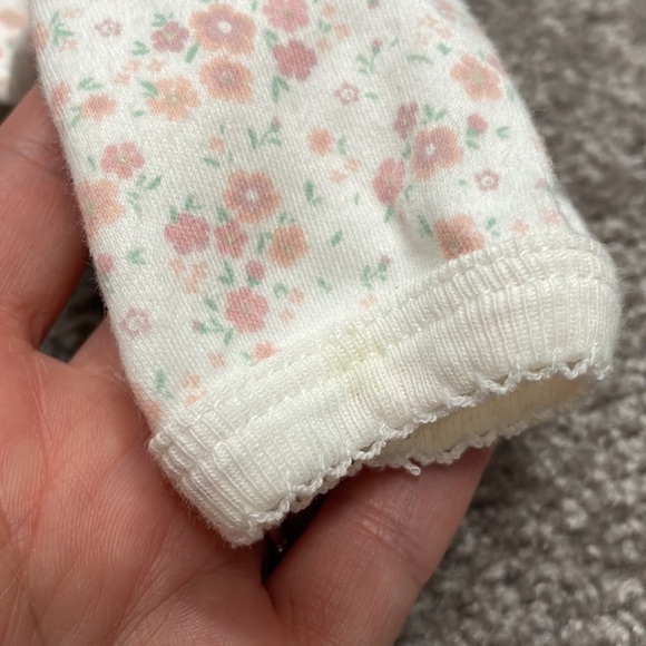 Jamie Kay Primrose Floral Button Footed Sleeper - Picture 10 of 12